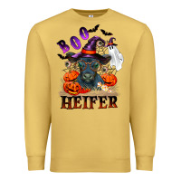 Antique Gold Boo heifer black angus Premium Sweatshirt - RanaPortraitStore