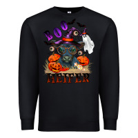 Black Boo heifer black angus Premium Sweatshirt - RanaPortraitStore