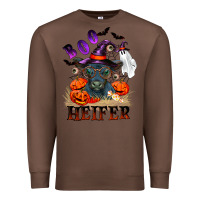 Chestnut Boo heifer black angus Premium Sweatshirt - RanaPortraitStore