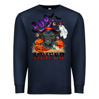 Navy Boo heifer black angus Premium Sweatshirt - RanaPortraitStore