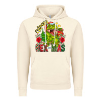 Vintage Artic Merry Rexmas Vintage Hoodie - CowhideDigitalArt