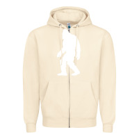 Sandshell bigfoot walking silhouette Zipper Hoodie - artisFamous