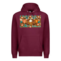 Burgundy pumpkin pie Premium Hoodie - Artiststas