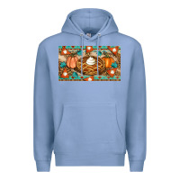 Colony Blue pumpkin pie Premium Hoodie - Artiststas