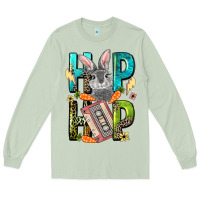 Matcha Western hip hop Bunny Easter Day Long Sleeve Tee - LillyAllenDesigns