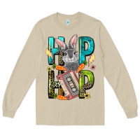 Mushroom Western hip hop Bunny Easter Day Long Sleeve Tee - LillyAllenDesigns