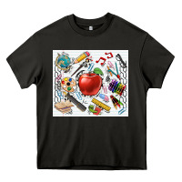Asphalt school elements tumbler Heavy Core Tee - CowGirlArtShop