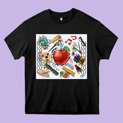 School Elements Tumbler Heavy Core Tee Designed By Cowgirlartshop