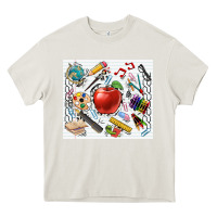 Cream school elements tumbler Heavy Core Tee - CowGirlArtShop