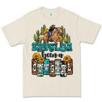Bone shoulda been a cowgirl Premium Tee - OliviaCreatesArt