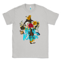 Moon Dust he is rısen with cross and butterfly Classic Tee - Artiststas