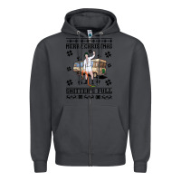 Smoke merry christmas shitters full Zipper Hoodie - artisFamous