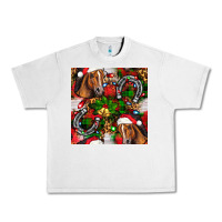 Lunar Rock christmas horse leopard Urban Heavy Tee - FaDigitalArtStudio