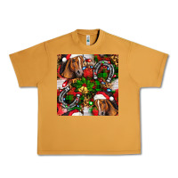 Peanut Butter christmas horse leopard Urban Heavy Tee - FaDigitalArtStudio