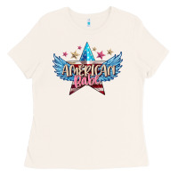 Bone American babe Ladies Tee - FaDigitalArtStudio