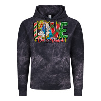 Cloud Black Love Came Down Vintage Hoodie - CowhideDigitalArt