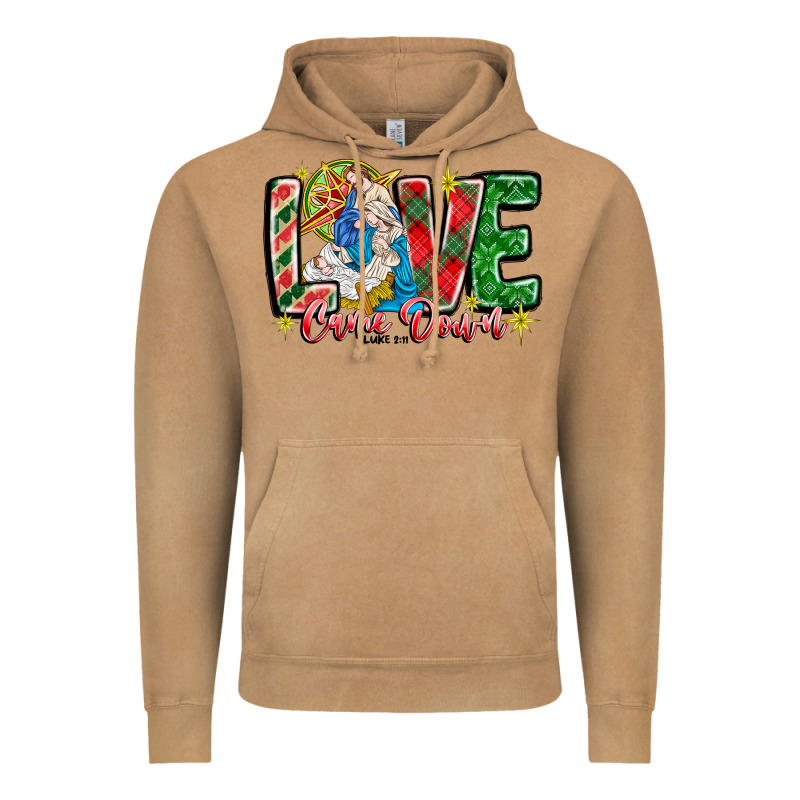 Love Came Down Vintage Hoodie by CowhideDigitalArt | Teevron