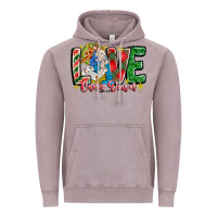 Vintage Zinc Love Came Down Vintage Hoodie - CowhideDigitalArt