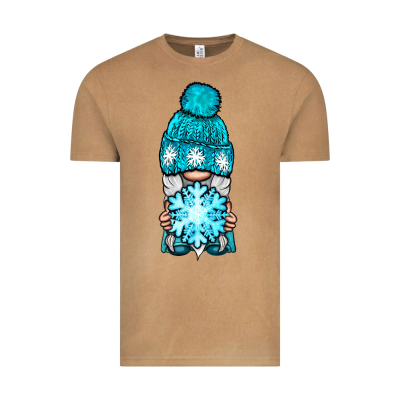 Winter Gnome With Snowflake Vintage Tee by BundleAndBundleShop | Teevron