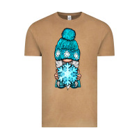 Vintage Camel winter gnome with snowflake Vintage Tee - BundleAndBundleShop