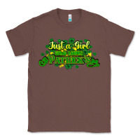 Chestnut Just a girl who loves St. Patrick's Day Classic Tee - HowdyJamesFarm