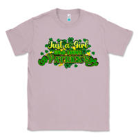 Lilac Just a girl who loves St. Patrick's Day Classic Tee - HowdyJamesFarm
