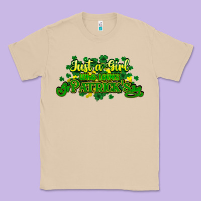 Just A Girl Who Loves St. Patrick's Day Classic Tee Designed By Howdyjamesfarm