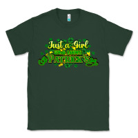 Sports Green Just a girl who loves St. Patrick's Day Classic Tee - HowdyJamesFarm