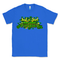 True Royal Just a girl who loves St. Patrick's Day Classic Tee - HowdyJamesFarm