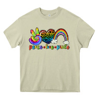 Mossy Peace love pride Heavy Core Tee - CowGirlArtShop