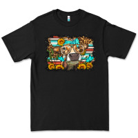 Black sunflower cow olivia Premium Tee - OliviaCreatesArt