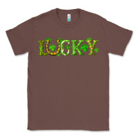 Chestnut st. patrick's day lucky with clovers and horseshoe Classic Tee - RanaPortraitStore