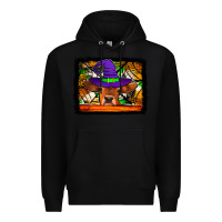Black halloween heifer Premium Hoodie - Jasminsmagicworld