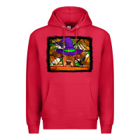Cardinal halloween heifer Premium Hoodie - Jasminsmagicworld