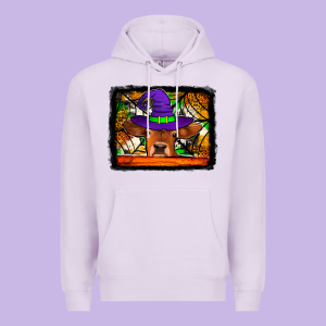 Halloween Heifer Premium Hoodie Designed By Jasminsmagicworld