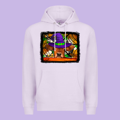 Halloween Heifer Premium Hoodie Designed By Jasminsmagicworld