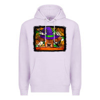 Lilac halloween heifer Premium Hoodie - Jasminsmagicworld