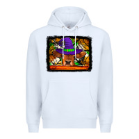 White halloween heifer Premium Hoodie - Jasminsmagicworld