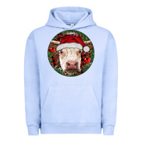Pigment Grape Ice Hereford Cow Christmas Urban Hoodie - RanaPortraitStore