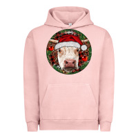 Hereford Cow Christmas Urban Hoodie | Teevron