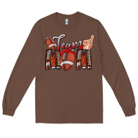 Chestnut team mom Long Sleeve Tee - CowhideDigitalArt