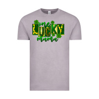 Vintage Zinc one lucky mama st patricks Vintage Tee - FaDigitalArtStudio