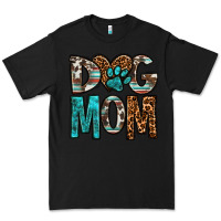 Black dog mom Premium Tee - OliviaCreatesArt