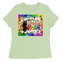 Matcha Wildcat Pride LGBTQ Tumbler Ladies Tee - BundleAndBundleShop