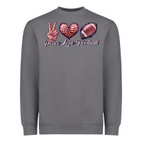 Storm peace love football Heavyweight Sweatshirt - JahusDesignShop