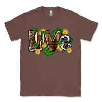 Chestnut Western love St. Patrick's Day Classic Tee - CowGirlArtShop