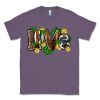 Lavender Western love St. Patrick's Day Classic Tee - CowGirlArtShop
