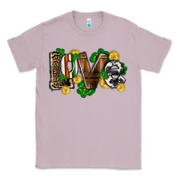 Lilac Western love St. Patrick's Day Classic Tee - CowGirlArtShop
