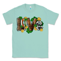 Seafoam Western love St. Patrick's Day Classic Tee - CowGirlArtShop