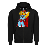 Black The Simpsons duff beer Zipper Hoodie - artisFamous